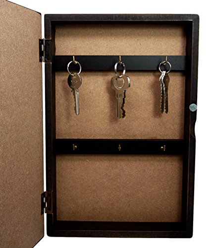 Ebros Gift Ebros Gift Highway Route 66 Legendary Road Journey Safe Book Shaped Multiple Keys Decorative Storage Organizer 11.75"H
