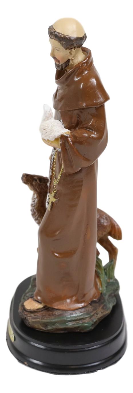 Ebros Gift Ebros Gift Holy Catholic Saint Francis Monk Figurine Shrine Decorative Figurine 5.5"H