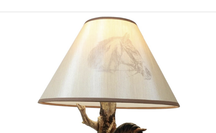 ebros gift HORSE SHADE FOR EBROS TABLE LAMP
