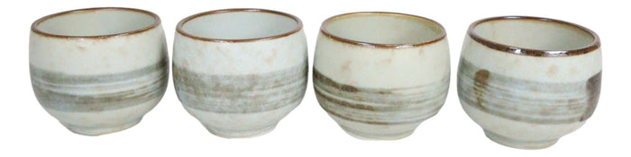 Ebros Gift Ebros Gift Japanese 9oz Ceramic Ocean Blue Cherry Blossoms Sake Set Flask With Four Cups