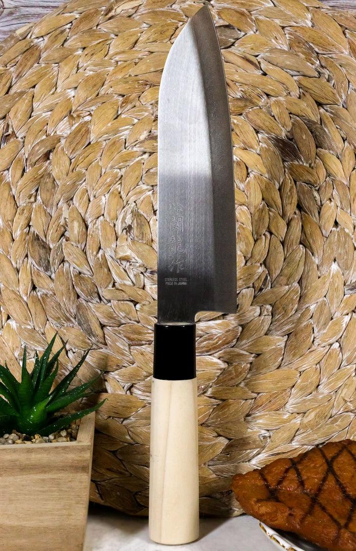 ebros gift Ebros Gift Japanese Chef Sushi Multipurpose Santoku Bocho Kitchen Knife Made In Japan