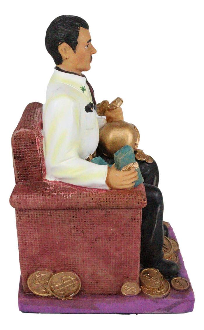 Ebros Gift Ebros Gift Jesus Malverde Statue Angel Of The Poor Sinaloa Religious Figurine Mexico Decor 6.25"Tall