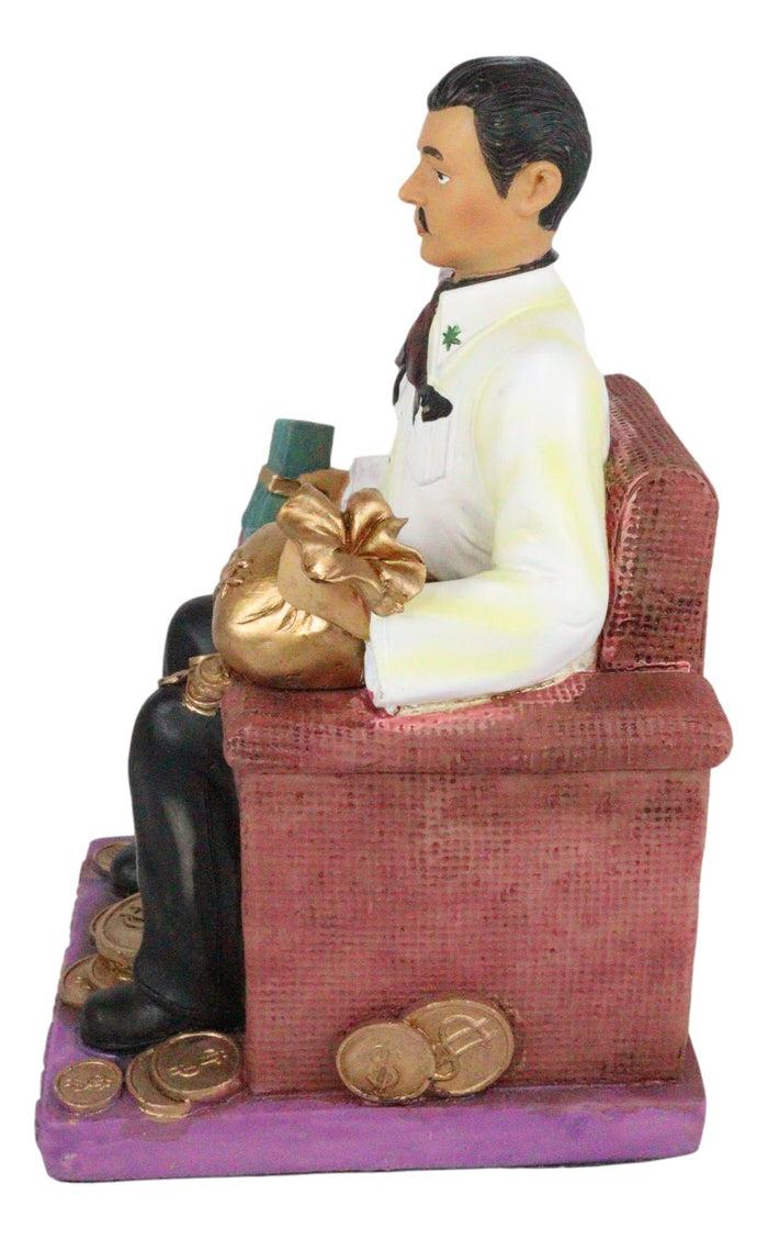 Ebros Gift Ebros Gift Jesus Malverde Statue Angel Of The Poor Sinaloa Religious Figurine Mexico Decor 6.25"Tall