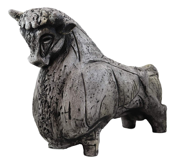 Ebros Gift Ebros Gift Large 18.5" L Bovine Bull Cow Statue Reproduction By Viktor Schreckengost 1955 Replica Cleveland Museum Of Art Gallery Quality Home Decor Centerpiece Figurine Animal Bulls Cows Sculpture