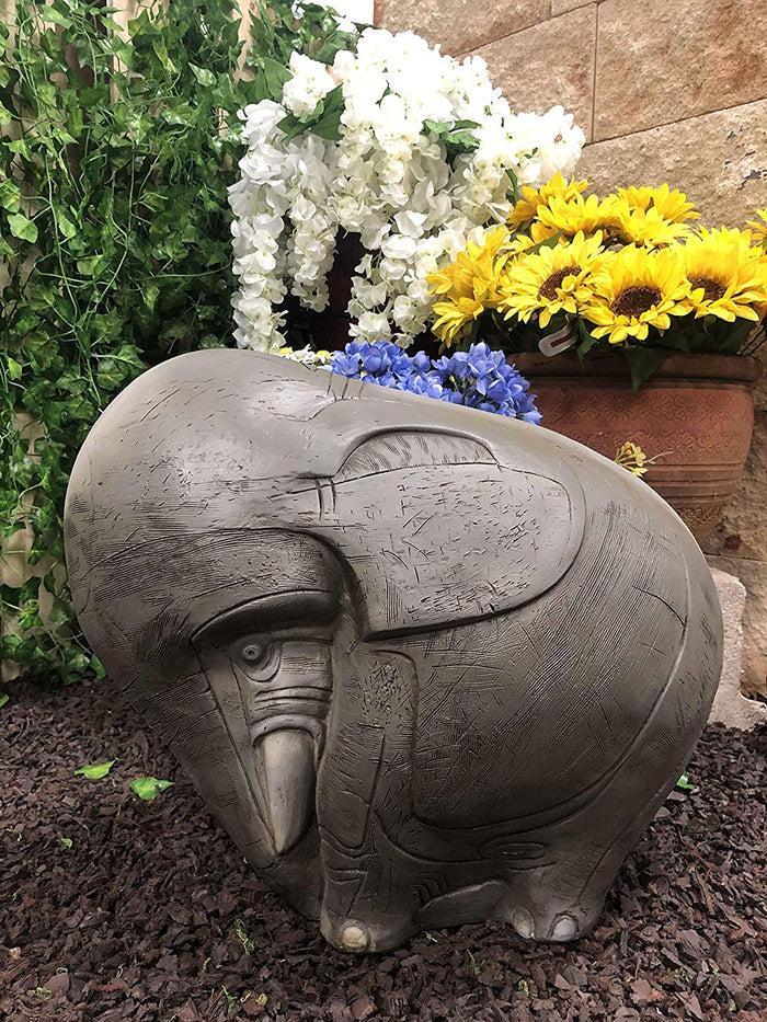 ebros gift Ebros Gift Large 19" Long Pachyderm 1951 Elephant Statue Reproduction by Viktor Schreckengost Elephants Replica Sculpture Cleveland Museum of Art Home Decor Gallery Quality Centerpiece Decorative
