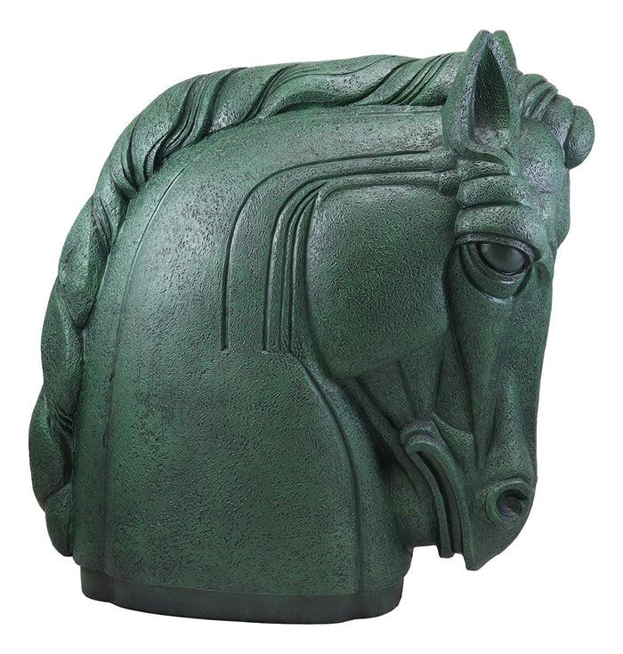 Ebros Gift Ebros Gift Large 19" Tall Gallery Quality O'Neill Memorial Monument Horse Head Statue By Viktor Schreckengost Replica Horses Heads Sculpture Mantlepiece Centerpiece Decor Home And Office