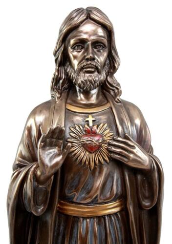 Ebros Gift Ebros Gift Large Sacred Heart Of Jesus Christ Figurine 18.25" H Roman Catholic Devotion Sculpture