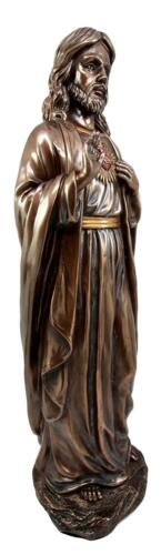 Ebros Gift Ebros Gift Large Sacred Heart Of Jesus Christ Figurine 18.25" H Roman Catholic Devotion Sculpture