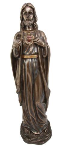 Ebros Gift Ebros Gift Large Sacred Heart Of Jesus Christ Figurine 18.25" H Roman Catholic Devotion Sculpture
