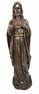 ebros gift Ebros Gift Large Sacred Heart of Jesus Christ Figurine 18.25" H Roman Catholic Devotion Sculpture