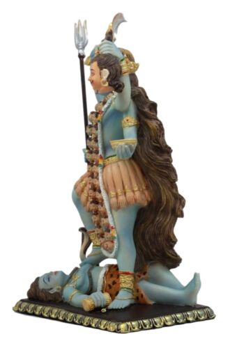 Ebros Gift Ebros Gift Mahavidya Devi Kali Holding Severed Head Of The Ego Figurine 9"Tall In Vivid Colors Hindu Goddess Of Time And Death Eastern Enlightenment Altar Decor