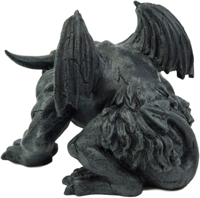 Ebros Gift Ebros Gift Matador De Toros Winged Bull Horned Gargoyle Bellowing Statue 6" Tall
