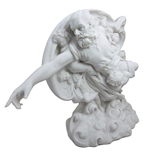Ebros Gift Ebros Gift Michelangelo Sistine Chapel The Creation Of Man Almighty God Resin Figurine 13.5"L