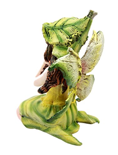 Ebros Gift Ebros Gift Miniature Garden Tribal Snow Pea Fairy Collectible Figurine 3"H