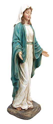 Ebros Gift Ebros Gift Our Lady Of Grace Virgin Mary Decorative Figurine 10.25"H