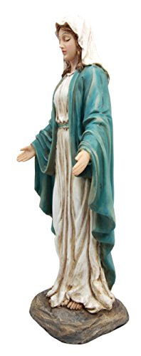 Ebros Gift Ebros Gift Our Lady Of Grace Virgin Mary Decorative Figurine 10.25"H