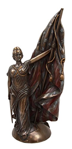 ebros gift Ebros Gift Patriotic Columbia Calls World War 1 Army Recruit Decorative Figurine 11"H