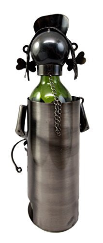 Ebros Gift Ebros Gift Registered Nurse On Duty Hospital Clinic Hand Made Metal Wine Bottle Holder Caddy Great Gift For Nurses