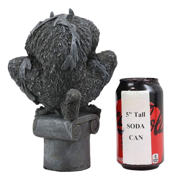 Ebros Gift Ebros Gift Remus The Elder Werewolf Lycan Crouching On Roof Pillar Statue Macabre Dark Underworld Full Moon Werewolves Direwolf Halloween Gothic Decor