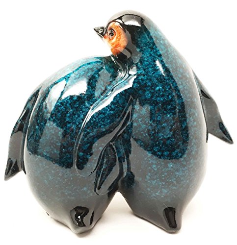 Ebros Gift Ebros Gift South Pole Penguin Figurine Sibling Chicks Cuddling Antarctica Natural Habitat Emperor Penguins Sculpture