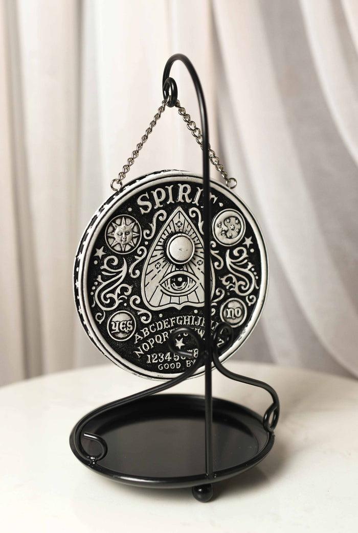 ebros gift Ebros Gift Spirit Ouija Board Backflow Incense Burner Figurine with Stand 9.25"H