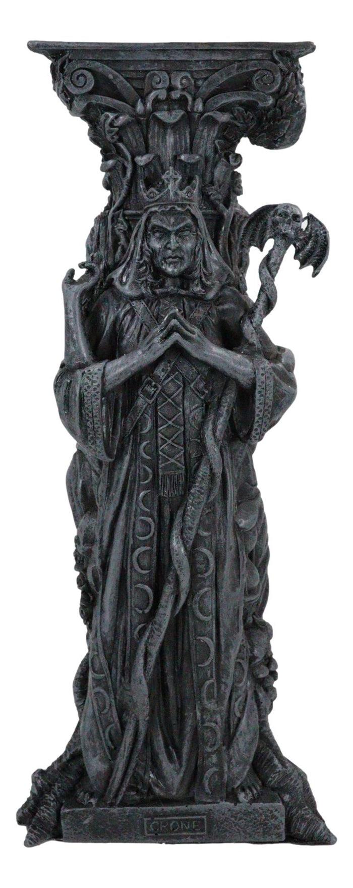 Ebros Gift Ebros Gift Triple Goddess Maiden Expectant Mother & Crone Pagan Worship Decorative Candle Holder Figurine