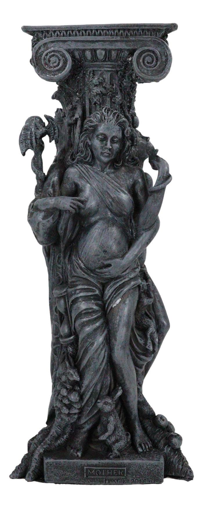 Ebros Gift Ebros Gift Triple Goddess Maiden Expectant Mother & Crone Pagan Worship Decorative Candle Holder Figurine