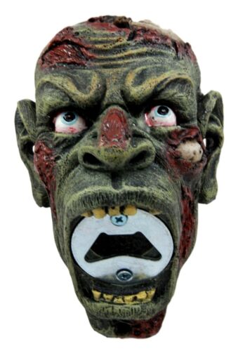 Ebros Gift Ebros Gift Walking Dead Grotesque Zombie Wall Bottle Opener Figurine 5.75" H