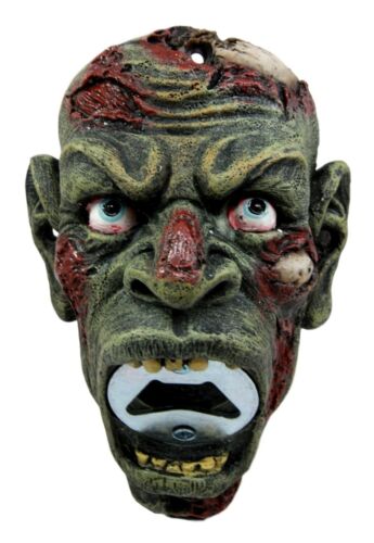 ebros gift Ebros Gift Walking Dead Grotesque Zombie Wall Bottle Opener Figurine 5.75" H