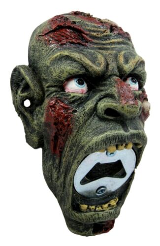 Ebros Gift Ebros Gift Walking Dead Grotesque Zombie Wall Bottle Opener Figurine 5.75" H