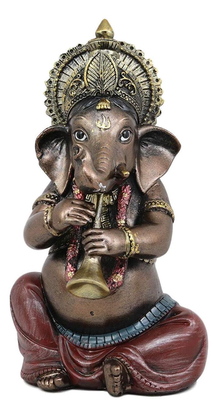 Ebros Gift Ebros Gifts Celebration Ganesha Playing Musical Instruments Statue Set Of Four