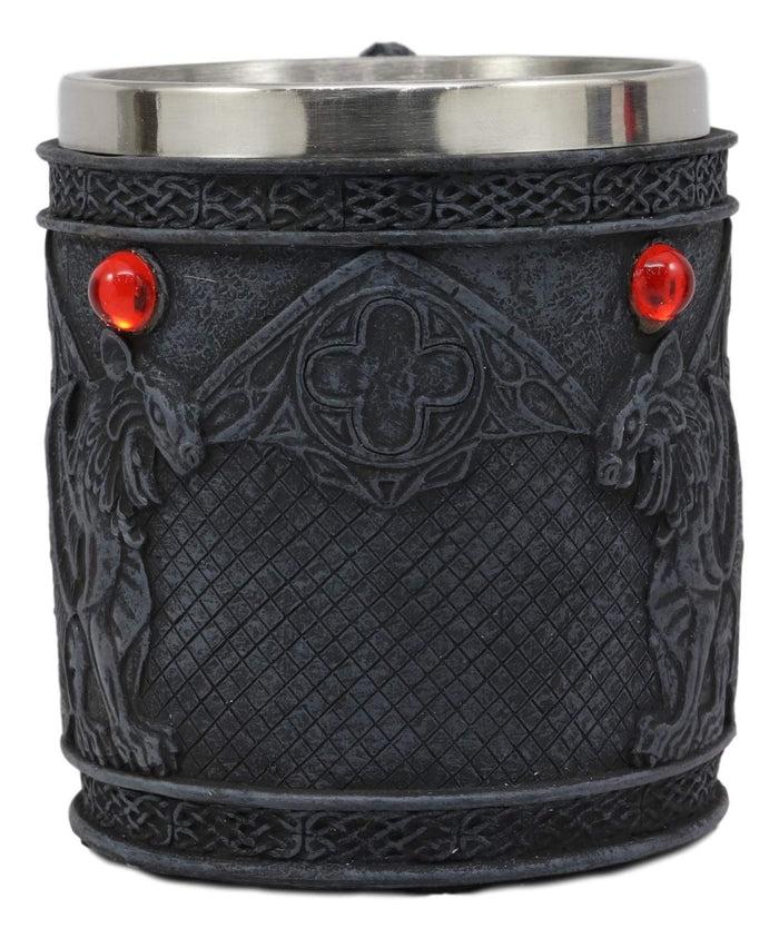 Ebros Gift Ebros Gothic Notre Dame Cathedral Guardian Winged Gargoyle Tankard Coffee Mug 14oz Capacity Gargoyles Tea Beverage Drinking Mug Cup Medieval Renaissance Decor