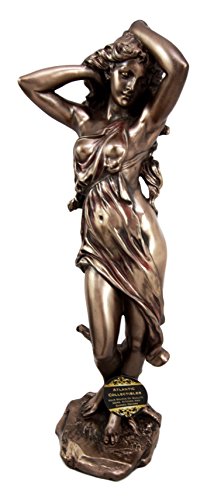 Ebros Gift Ebros Greek Goddess Of Beauty And Sex Aphrodite Waking Up Statue 13.25"H Venus