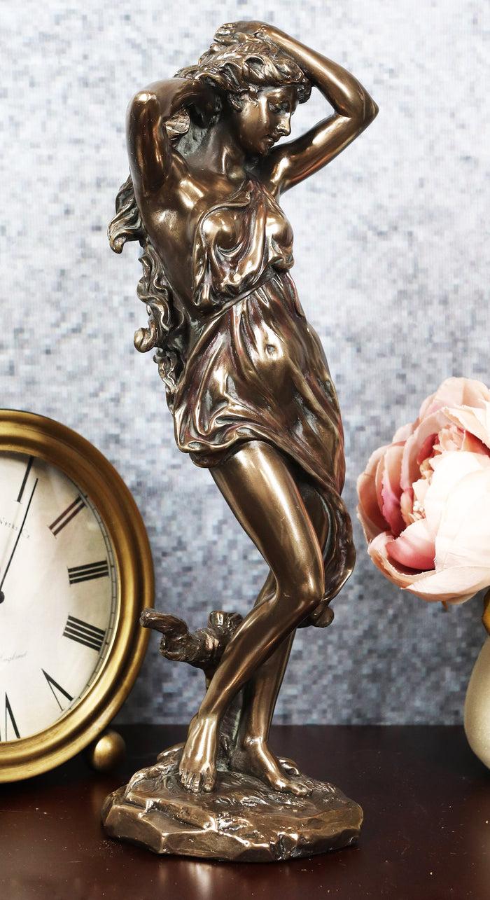 ebros gift Ebros Greek Goddess Of Beauty And Sex Aphrodite Waking Up Statue 13.25"H Venus