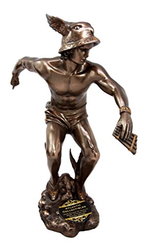 Ebros Gift Ebros Greek Hermes God Of Messengers Decorative Figurine 10" H