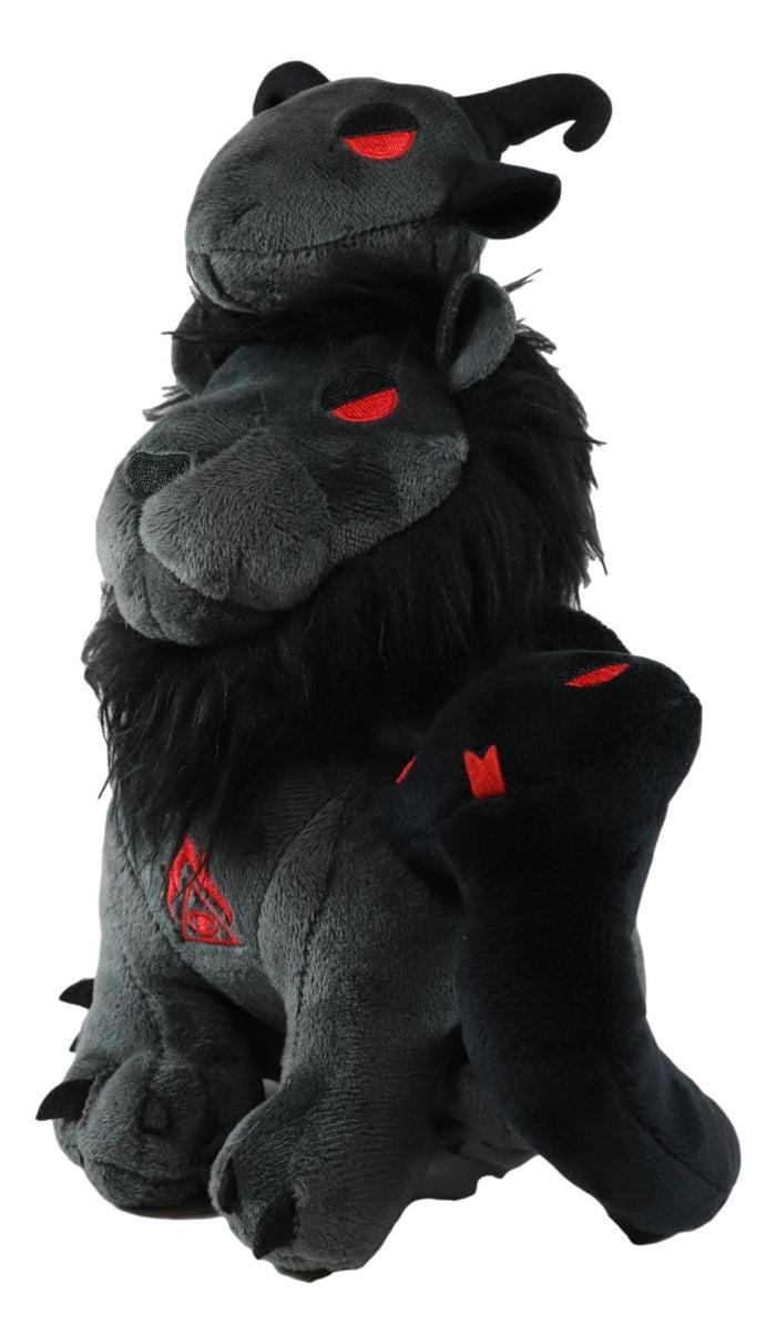Ebros Gift Ebros Greek Myth Chimera Lion Goat Head And Snake Head Tail Luxe Soft Plush Toy Doll