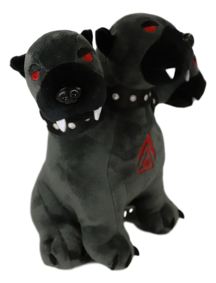 Ebros Gift Ebros Greek Mythology Hades Underworld Cerberus Hydra Dogs Luxe Soft Plush Toy Doll
