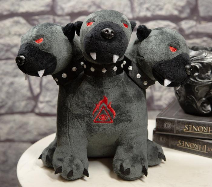 ebros gift Ebros Greek Mythology Hades Underworld Cerberus Hydra Dogs Luxe Soft Plush Toy Doll