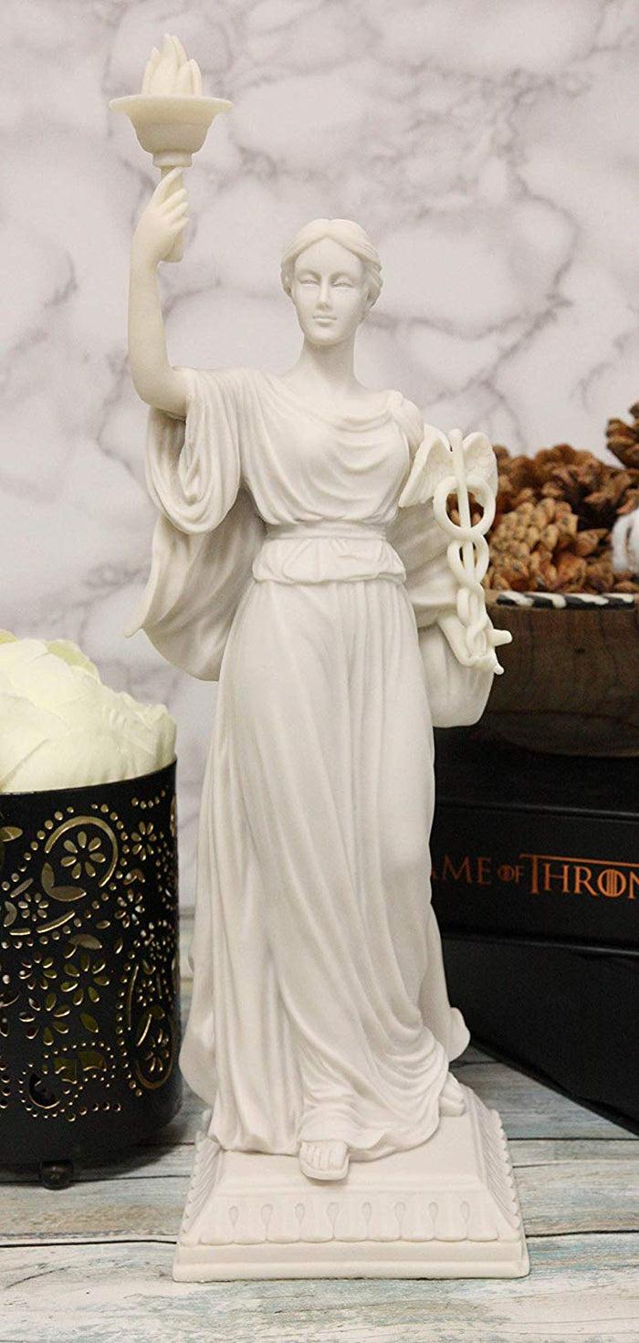 ebros gift Ebros Greek Roman Goddess of Health And Medicine Hygiea Statue 12" Height