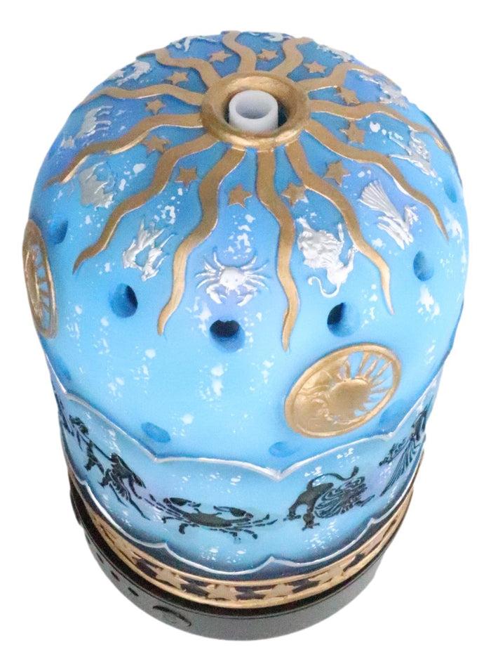 Ebros Gift Ebros Greek Zodiac Signs Sun Moon Horoscopes Aroma Oil Diffuser With LED Night Lights