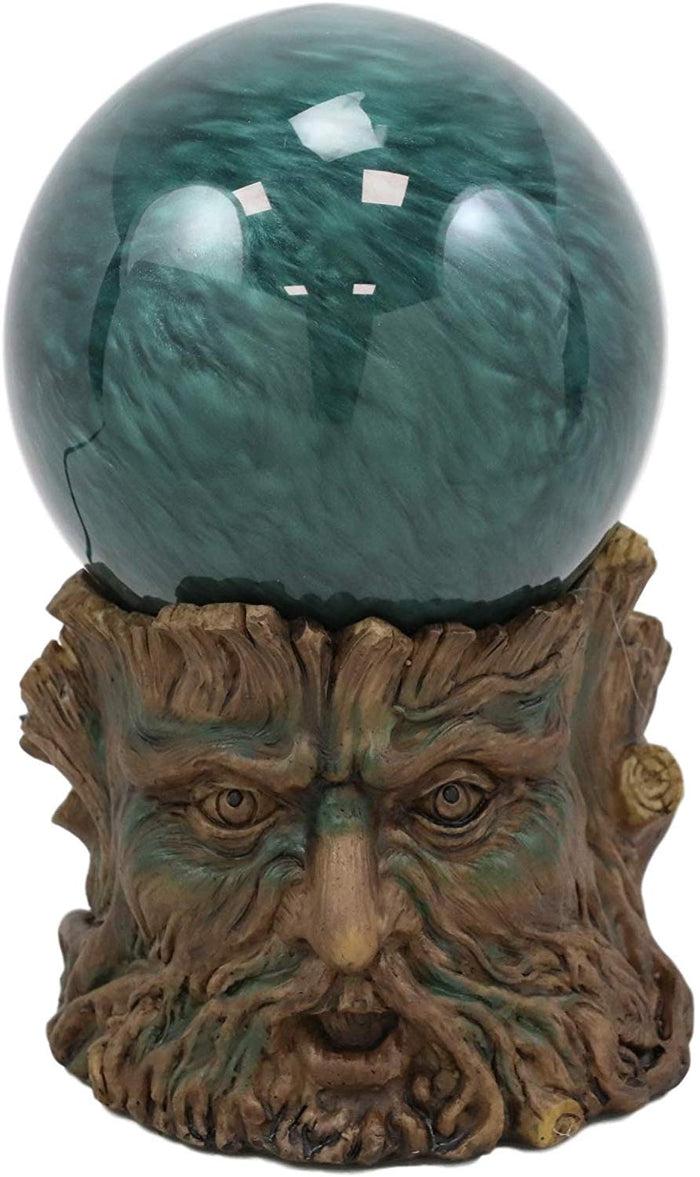 ebros gift Ebros Greenman Sand Storm Ball Figurine Home Decor 6.25" Height Fantasy