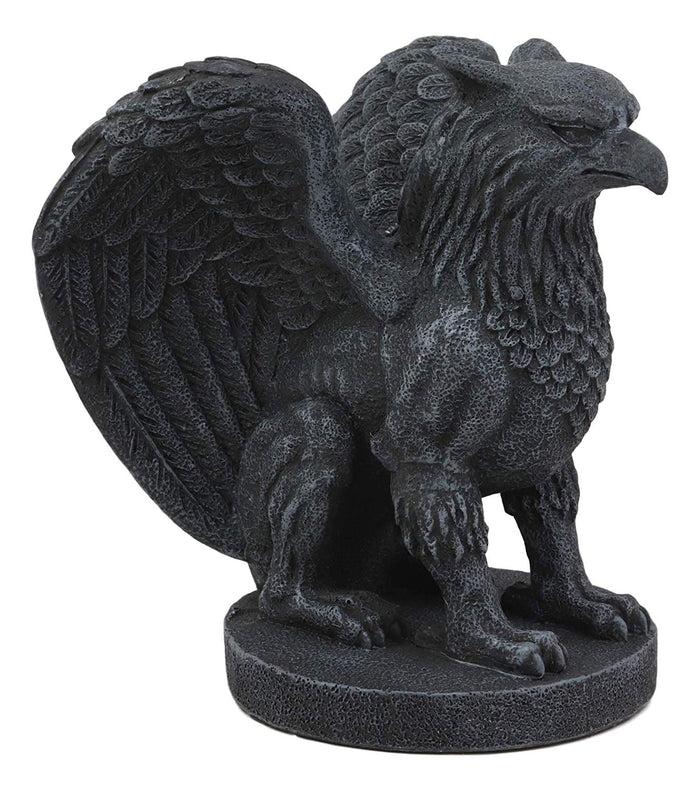 Ebros Gift Ebros Griffon Griffin Eagle Lion Gargoyle Statue Home Decor Figurine 6.75" Tall