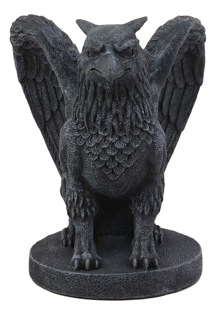 Ebros Gift Ebros Griffon Griffin Eagle Lion Gargoyle Statue Home Decor Figurine 6.75" Tall