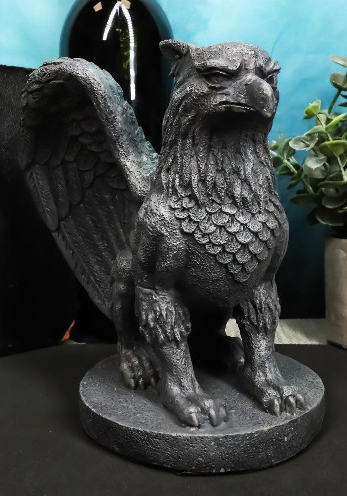 ebros gift Ebros Griffon Griffin Eagle Lion Gargoyle Statue Home Decor Figurine 6.75" Tall