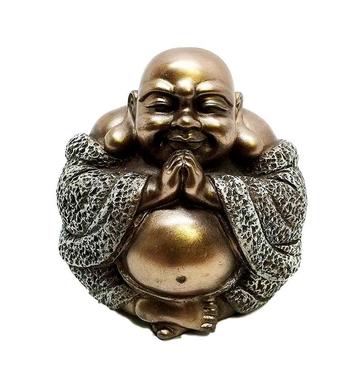 ebros gift Ebros Happy Buddha Blissful Meditation Figurine Amulet Buddhism Eastern Enlightenment