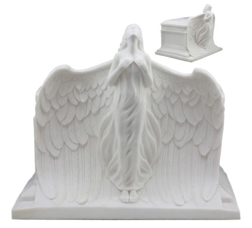 Ebros Gift Ebros Heaven Bound Rising Angel Cremation Urn Statue Bottom Load Funeral Supply