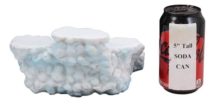 Ebros Gift Ebros Heavenly Sky Clouds Terrace Castle Display Stand Figurine For Miniatures