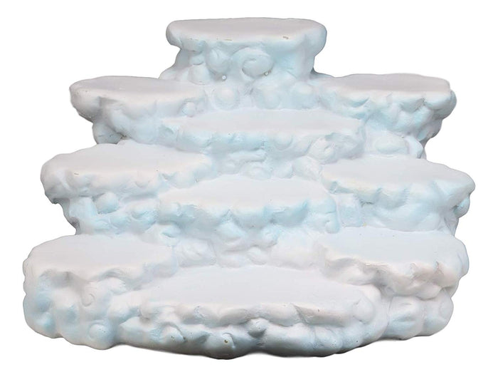 Ebros Gift Ebros Heavenly Sky Clouds Terrace Castle Display Stand Figurine For Miniatures
