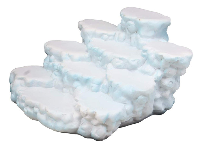 Ebros Gift Ebros Heavenly Sky Clouds Terrace Castle Display Stand Figurine For Miniatures