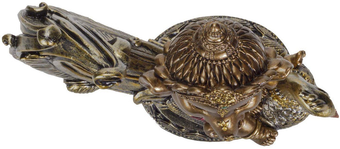 Ebros Gift Ebros Hindu Elephant God Lord Ganesha On Peacock Lord Of Success Figurine Statue